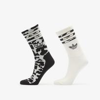 adidas Animal Graphic Crew Sock 2-Pack Off White/ Black - Dydis S (KS9437 Kojinės)