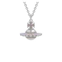 Vivienne Westwood necklace Jordana petal shape, semi-three-dimensional Saturn pendant design, necklace, hemispherical style, same 610203G6-02P622-SM sidabras
