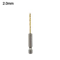 New Hexagonal Handle Twist Drill Titanium Plated 1.5-6.5mm Drill Bit Electric Drill