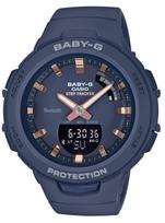 Žiūrėkite Step Blue [Casio] Baby-G Sportiniai, Skaičiuojantys žingsnius, Bluetooth, BSA-B100-2AJF, Moteriški,