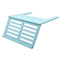 Foldable Mahjong Tile Rack Desktop Holder Slant Viewing Stand Space Saving 3D Printed Table Accessory Compatible with American Style Mahjong One Size mėlyna