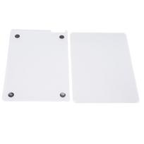 Nešiojamojo kompiuterio kietas dėklas, tinkantis MacBook Air 13 colių M5 M4 M3 M2 2026 2022 A3449 A3240 A3113 A2681, apsaugantis nuo įbrėžimų Type 1 white
