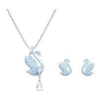 Swarovski gulbė Ikoniškas gulbės kostiumas Kristalinis brangakmenis Du Lao karoliai Moteriški mėlyni 5660597 mėlyna