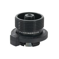 CAMPINGMOON Outdoor Butane Gas Cartridge Adapter Stainless Steel  Outdoor Gas Tank Canister Refill Butane Gas Cartridge Adapter