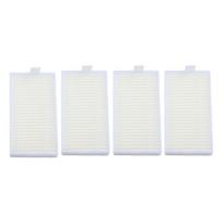 HEPA Filter Replacement For ILIFE A30s Robot Vacuum Cleaner Parts White 75x58mm Dust Catcher Accessories 4 Or 10 Pieces Pack
