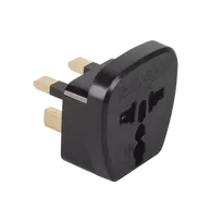 Universalus kelioninis AC adapteris iš JK į ES, JAV, Aziją | Maks.16A (QZ36)