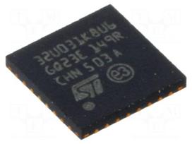 IC: STM32 ARM microcontroller | 56MHz | UFQFN32 | 1.71÷3.6VDC | Cmp: 1