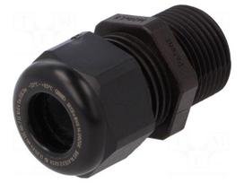 Cable gland | with long thread | M20 | 1.5 | IP68 | polyamide | black