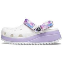 Crocs Classic Clog EVA Round Toe Perforated Shoes Unisex White Purple 36-37