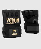 Venum Gel Kontact Hand Wrap Boxing Wraps - Gel Bandages Black/Gold L