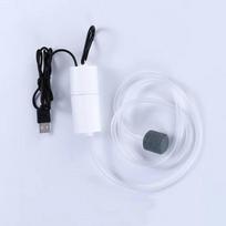USB Fish Tank Oxygen Pump Silent Aquarium Air Compressor Aerator Portable Fish Tank Accessories for Aquatic Life Support