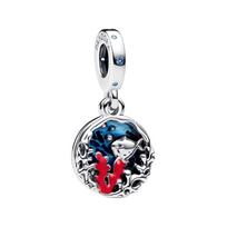 Pandora Australia Coral And Fish Double Pendant Women Pendant Silver 793350C01 Box