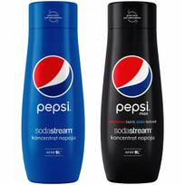 2 SodaStream Pepsi+Pepsi MAX koncentratų rinkinys