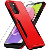 Skirta Samsung Galaxy A52 5G/A52S dėklas Kietas tvirtas atsparus smūgiams plonas apsauginis dėklas su ekrano apsauga Pc + tpu&CASE and film
