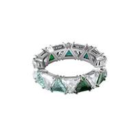 Swarovski Matrix Rings Womens Green 52 žalia