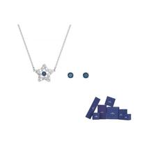 Swarovski Stella kristalinis pakabukas ant kaklo F-Original brand box sidabras