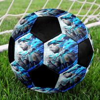1pc Messi Soccer Ball Size 5 Indoor Soccer Ball Fashion Colorful Backyard Game - Great For Sports Fans Gift HE32