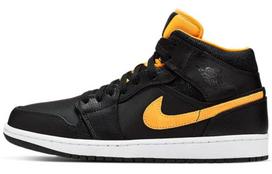 Jordan 1 Mid Black University Gold 40.5