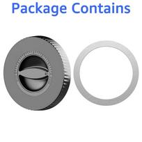 for 17mm Ball Head Magnetic Car Phone Holder Base for iPhone 16/15/14/13/12/Samsung/Xiaomi juoda