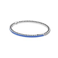 Pandora Shining fashion trend 925 silver cubic zirconia bracelet for women 590537EN82 mėlyna