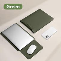 Laptop Sleeve Bag Case For Apple Macbook 16 15 13 11 inch For Lenovo Huawei Xiaomi ASUS Notebook Bag Table For ipad 12.9 Cover 11 inch žalia