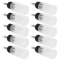 10pcs 30ml Airbrush Bottles Corrosion Resistant Pigment Container for Dual Action Siphon Spray Guns