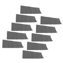 10pcs Flood Sandbags Professional Empty Rain Proof Drawstring Flood Control Sandbags for House Door Garage Basement