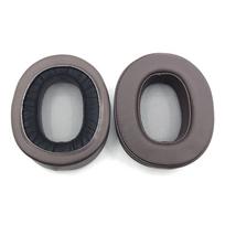 1 pora baltyminių odinių ausinių pagalvėlių, skirtų SONY MDR-1A 1ADAC 1ABT 1R NC MK2 ausinių priedai Brown-for 1ABT/1RBT/1RNC
