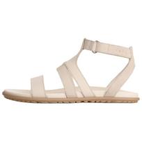 UGG Solivan Karvės Odos Romėniški Sandalai Moteriški Balti 1178877-JSM 38