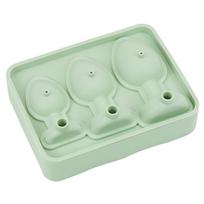 Silicone Prank Butt Plug Shaped Mold Fun Shape Ice Cube Molds Novelty Ice Cube Trays for Ice Chilling Whiskey Cocktails žalia