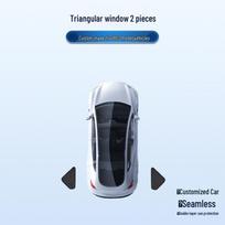 Trax, Jingcheng, Captiva, Chevrolet, Malibu Full Coverage Privacy Side Window Sunshade