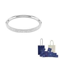 Swarovski Meteora kristalais puošta apyrankė L-Branded gift bag sidabras