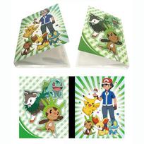 Ideal Gift For Pokemon Enthusiasts Premium 240-capacity Card Binder Book Girl gray