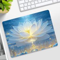Mouse Pad Small Size Anime High-Quality Desk Mat for Men And Women, Premium Office Gaming E-Sports FPS Smooth Pad, 26*21cm, Cloud Dream Building