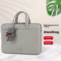 BRINCH Laptop Bag for Women, 13.3-Inch, Business Commute, Simple Design, Suitable for Apple And Huawei Laptops