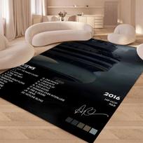 Drake Pop Rap Muzikos Albumo Rašto Kilimas Grindų Kilimėlis Stalo Neslystantis Kilimėlis Sofai Namų Dekoras Svetainė Miegamasis Kavos 40x60cm