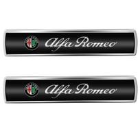 BHJLW1 For Alfa Romeo Giulietta 159 Mito 147 156 giulia Sportiva 166 3D Metal Car Sticker Decal Body Shape Badge Exterior Accessories