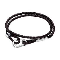 Pandora Moments serijos pintas dizaino apyrankė Unisex poros stiliaus ruda 593338C01 ruda