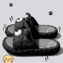 Women Summer Concise Slippers Men Soft Home Slides Couples Bathroom Non-slip Sandals Adults Comfortable Outdoor Beach Shoes 36-37 juoda