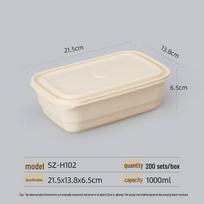 Biodegradable Disposable Lunch Box
