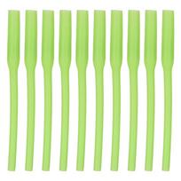 Saltwater Fishing Shrink Tubes PVC Fluorescent Alignment Sleeve 85mm Luminous Soft Positioning Tube for Fishing Lovers
