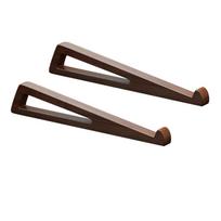 New Wooden Laptop Stand Ergonomic 12° Adjustable Angle Tablet Stand Ventilated Portable Laptop Bracket for 10-17inch