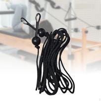 Pilates Reformer Pull Rope Band Easy to Install Hardware Component Strap for Studio Workout short gray