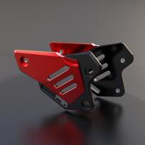 SKIRTAS Kawasaki Z900 Z 900 2023 2022    2018 2017 Motociklo Kairė Dešinė Plokštelės Sparno Dangtelis Galinės Pakojos Kulno Apsaugos raudona