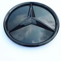 2025 Karštas Mercedes-Benz W164 ML klasės Automobiliams Iki 2013 m. 185 mm 3D ABS logotipas Priekinių grotelių žvaigždės logotipas ženklelis veidrodžio apačia