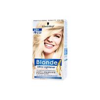 Schwarzkopf Blonde L1++ 9 Tonų Itin Šviesinantis Plaukų Balinimo Priemonė, Maitinantys Plaukų Šviesinimo Dažai, Senas ir Naujas Įpakavimas Siunčiamas Atsitiktinai ruda