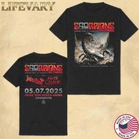 Official Scorpions Coming Home to Hannover 2025 Commemorative Band Merch S