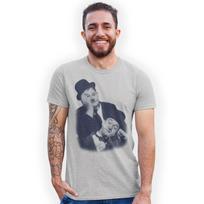 Laurel and Hardy Dance Of The Cuckoos Hand Printed T-Shirt Birthday Gift S