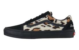 Supreme x Vans Skate Old Skool 'Leopard Pack - Black' 42.5