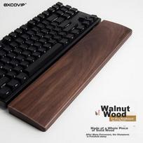 Solid Wood Short Keyboard Tray Mechanical Computer Palm Rest Mouse Pad Wrist Pad Wooden Wrist Support 84-Key